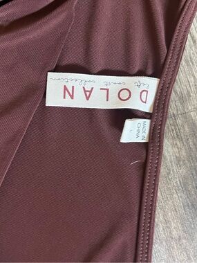 dolan Sleeveless Tank Top in Deep Berry